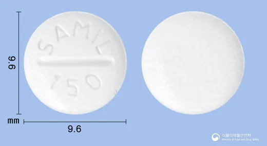 포리부틴정150mg(트리메부틴말레산염) · 삼일제약(주) 식별 참고 이미지