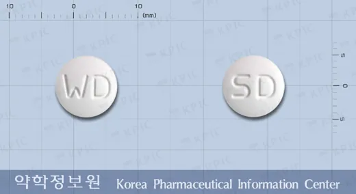 웰다운에스정 · (주)팜젠사이언스 식별 참고 이미지