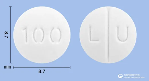 루치온정100mg(글루타티온(환원형)) · 대한뉴팜(주) 식별 참고 이미지