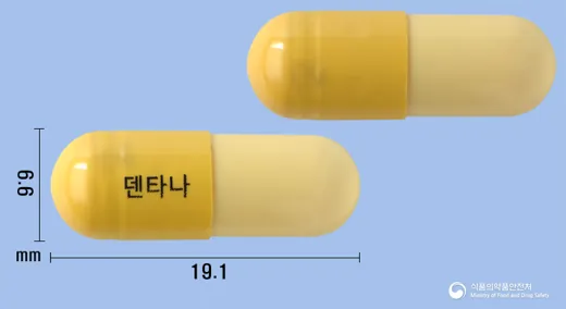 덴타나캡슐 · 원광제약(주) 식별 참고 이미지