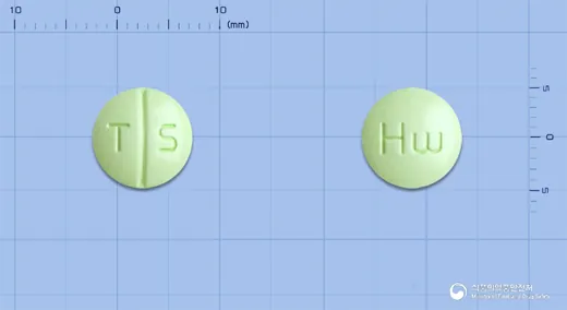 써모펜에스정 · 알보젠코리아(주) 식별 참고 이미지
