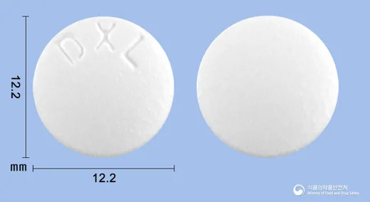 알로판텐정100mg(덱스판테놀) · (주)제뉴파마 식별 참고 이미지